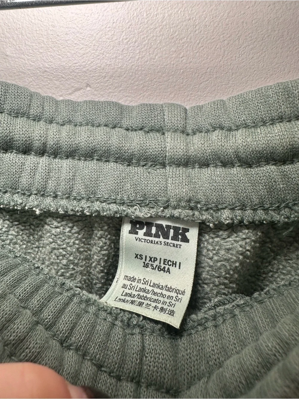 PINK by Victoria’s Secret Wide Leg Sweatpants Sage Green XS